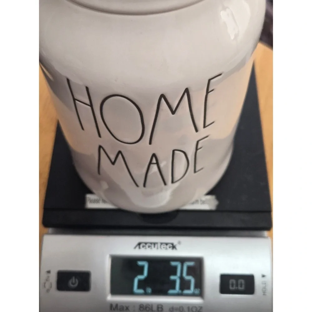 Rae Dunn White Homemade Canister Farmhouse Kitchen Decor‎